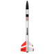 Model rocket with 'Mathem' branding on a white background