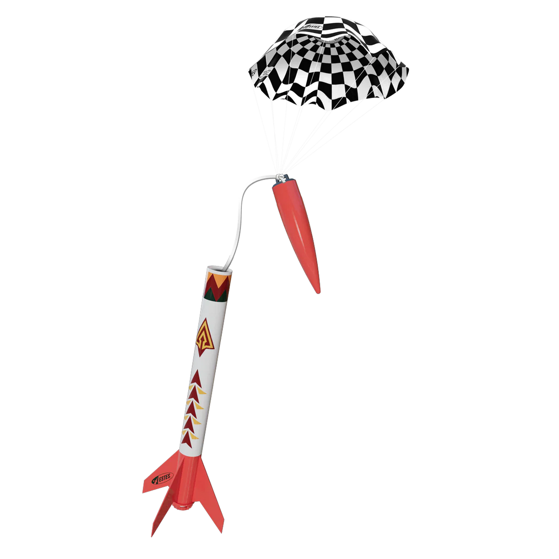 estes model rocket kit with three rockets