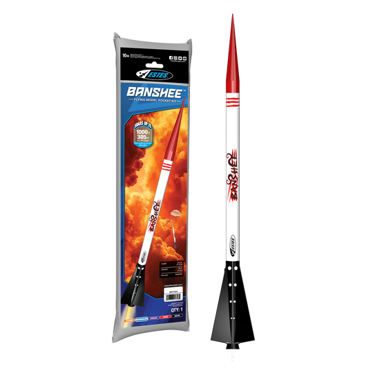 estes banshee model rocket kit