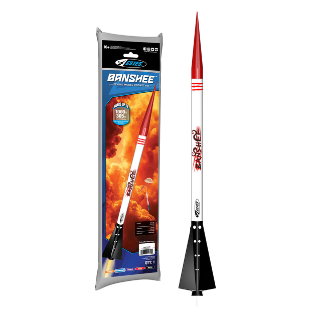 estes banshee model rocket kit