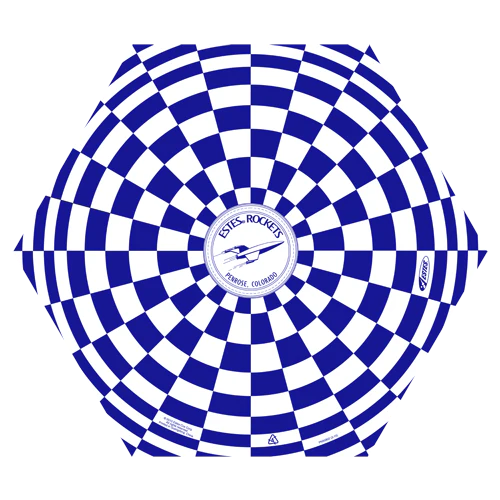 estes model rocket parachute