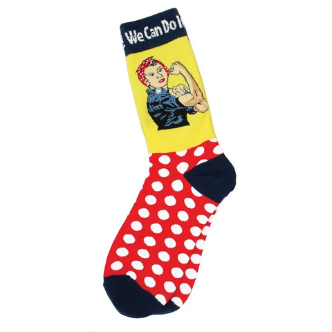 Rosie the Riveter Socks-Adult