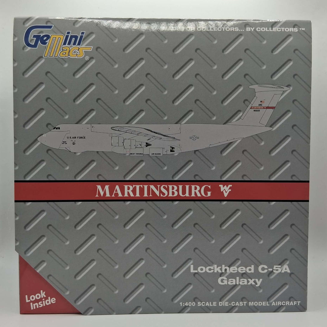 geminijets c-5 galaxy airplane model