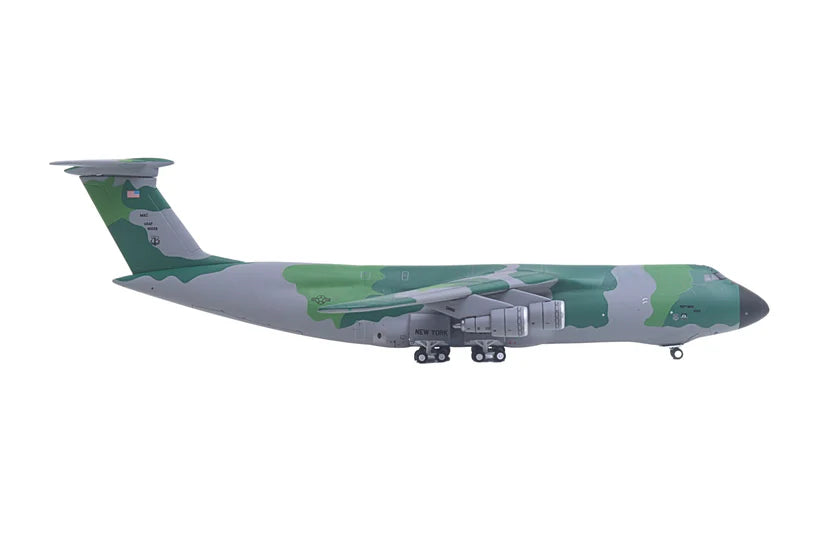 c-5 Camouflage airplane on a white background