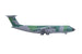 c-5 Camouflage airplane on a white background