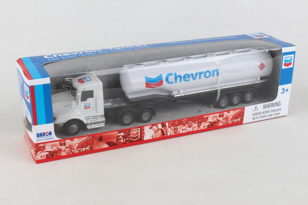 GW182006 CHEVRON TANKER TRUCK 1/50 with pull back action.