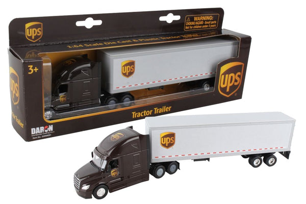 GW68061 UPS Tractor Trailer 1/64 Scale