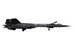 sr-71 blackbird airplane model