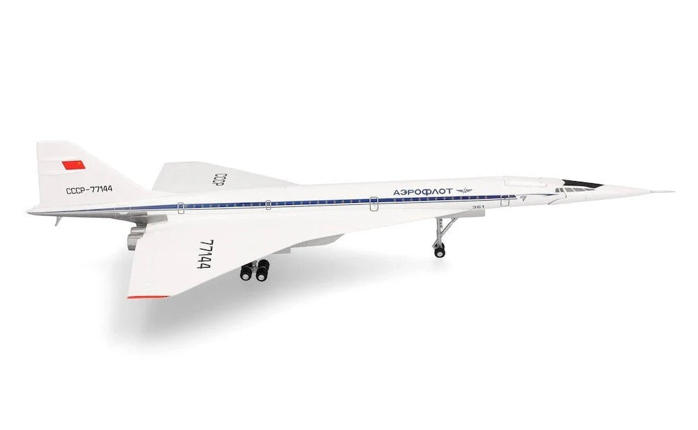 herpa tu-144 airplane model