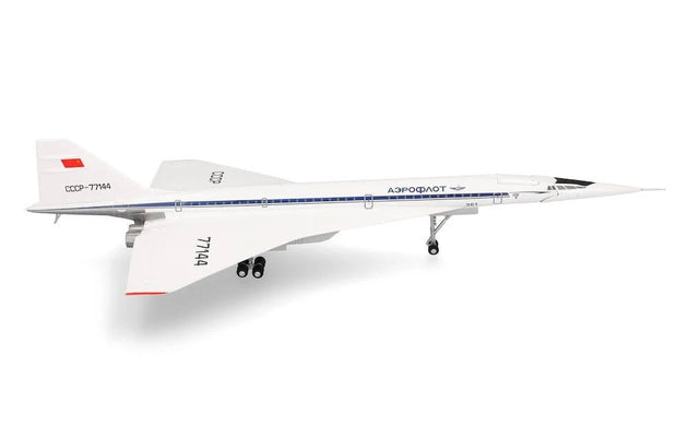 herpa tu-144 airplane model