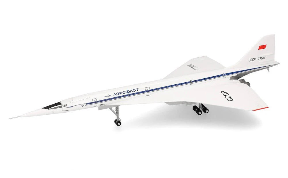 herpa tu-144 airplane model