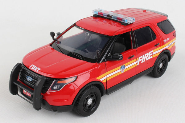 NY71736 FDNY Ford SUV 1/24 Scale