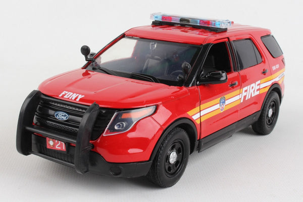 NY71736 FDNY Ford SUV 1/24 Scale