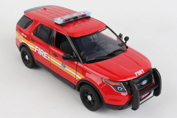 NY71736 FDNY Ford SUV 1/24 Scale