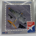 postage stamp b-17G airplane model with stand