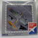 postage stamp b-17G airplane model with stand