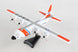Model of a C-130 Hercules aircraft with US Air Force markings on a gray background