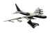 postage stamp b-52 model with stand