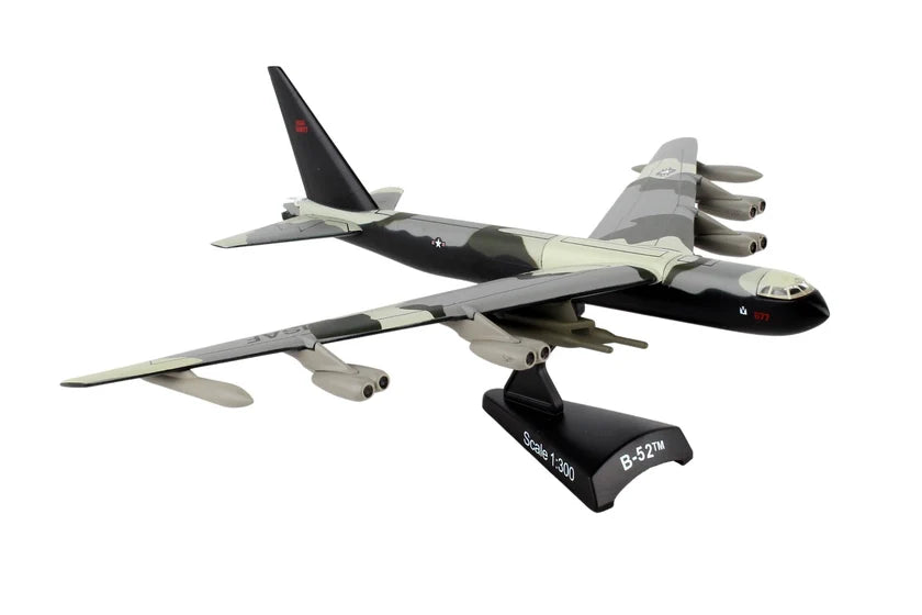 postage stamp b-52 model with stand
