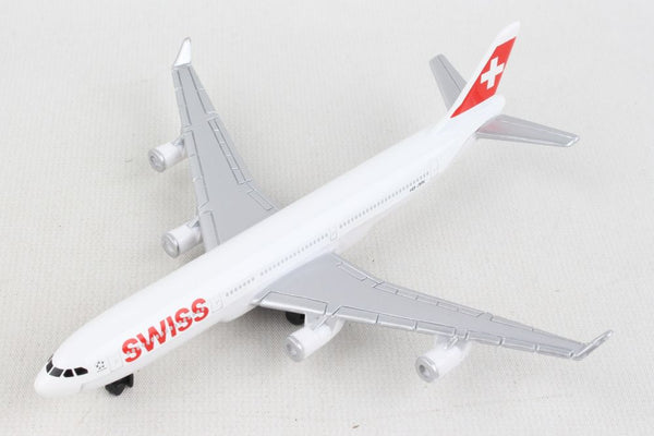 RT0284 Daron Swiss A340 Single Plane Airline Model.