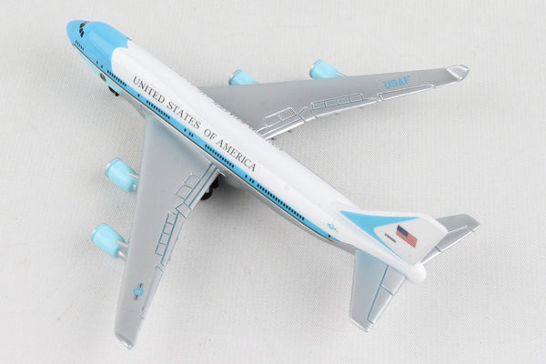 rt5734 A Daron Air Force One 747 single plane model toy
