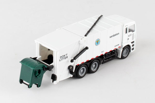 RT8957 NEW YORK CITY SANITATION DEPT GARBAGE TRUCK 1/50 Scale