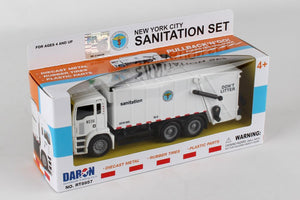 RT8957 NEW YORK CITY SANITATION DEPT GARBAGE TRUCK 1/50 Scale