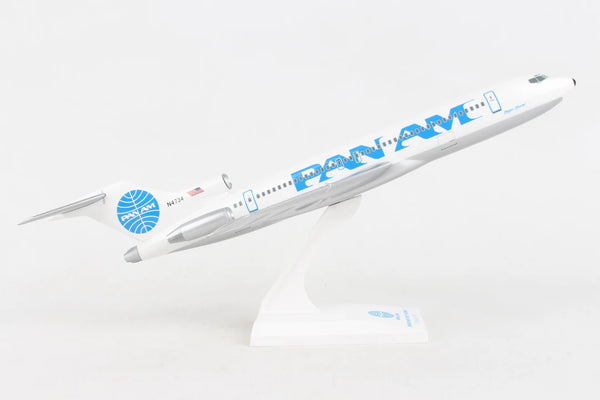 SKYMARKS PAN AM 727-200 1/150 CLIPPER CHARMER REG#N4734 Desktop Airplane Model.