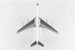 Model of a futuristic aircraft on a light gray background
