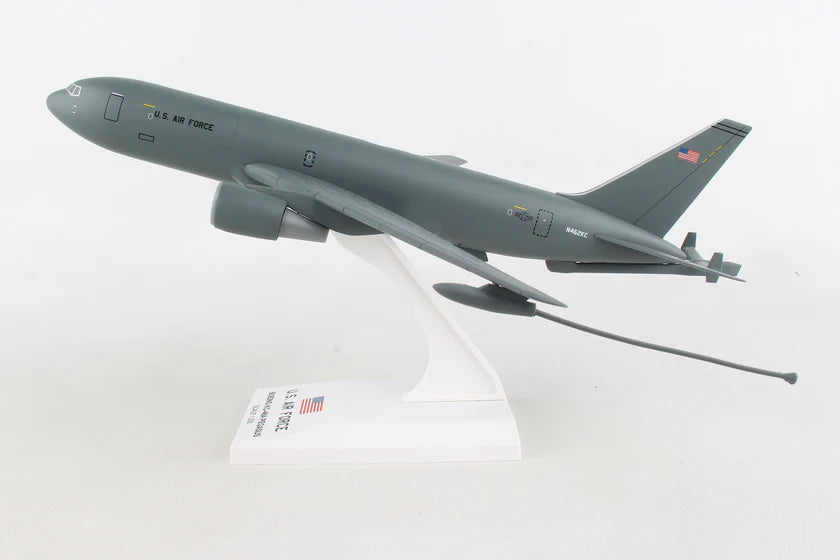 Model of a military aircraft with visible branding on a white background