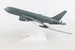 Model of a military aircraft with visible branding on a white background