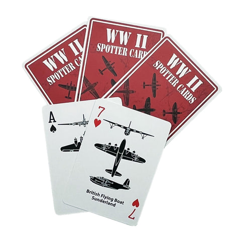 WWII Spotter Cards Allied & Axis Aircraft