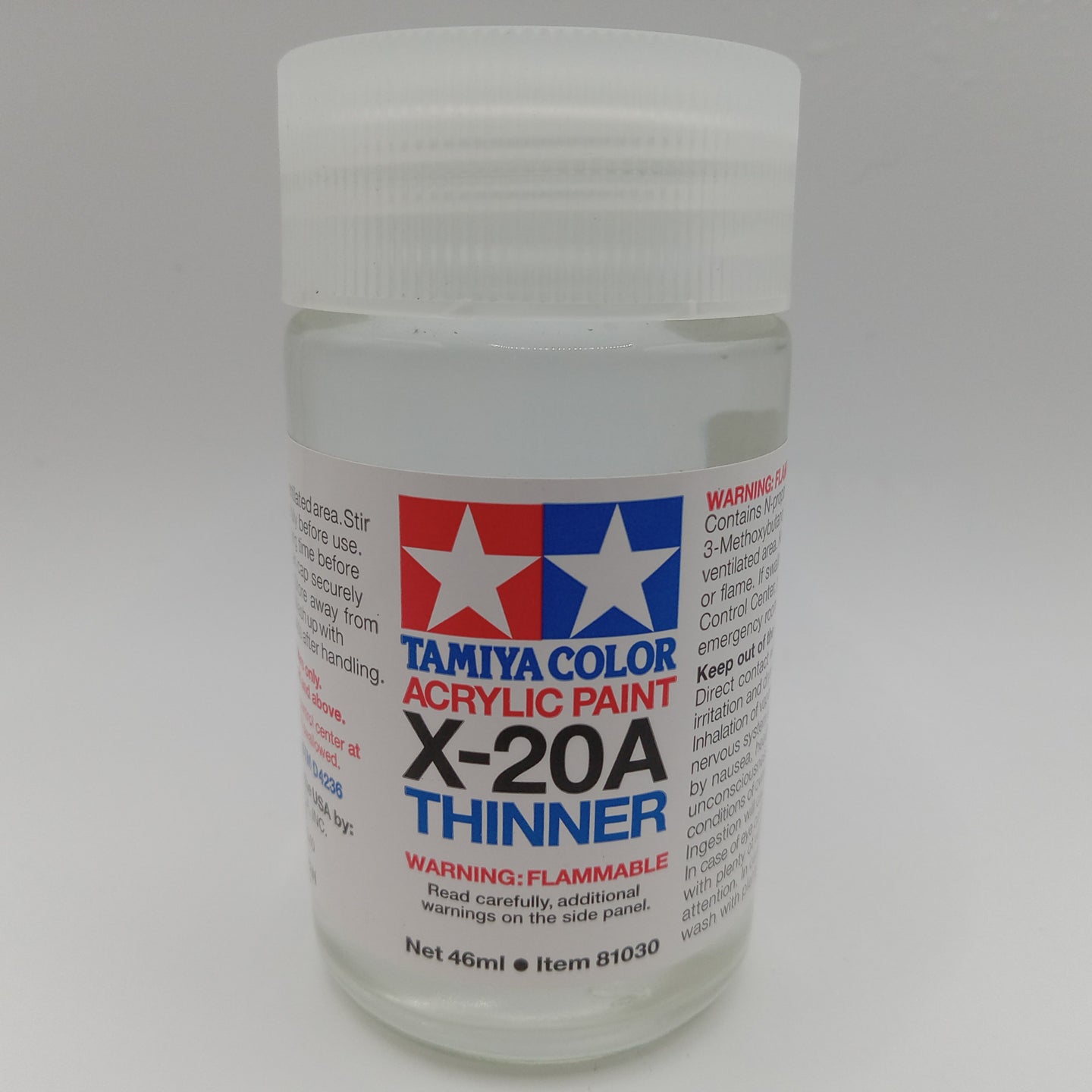 tamiya acrylic paint thinner 250 ml bottle
