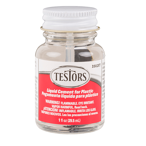 Testors plastic model glue