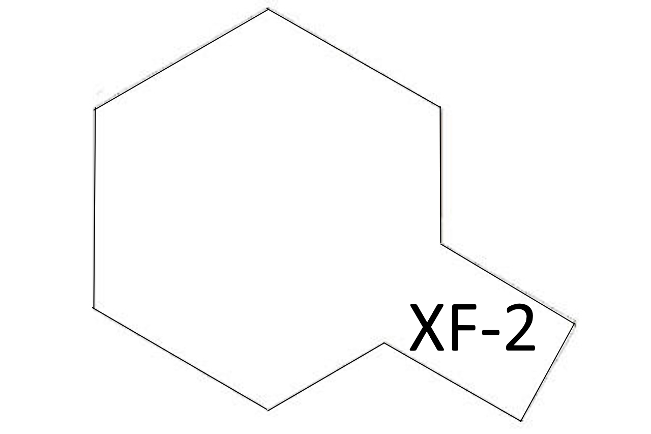 tamiya xf-2 white