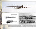 b-36 peacemaker airplane book, back cover.