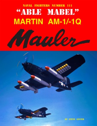 aircraft book of the martin am-1 mauler navy attack plane