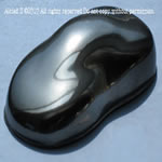 A 1oz bottle of Alclad II Lacquer Stainless Steel paint.