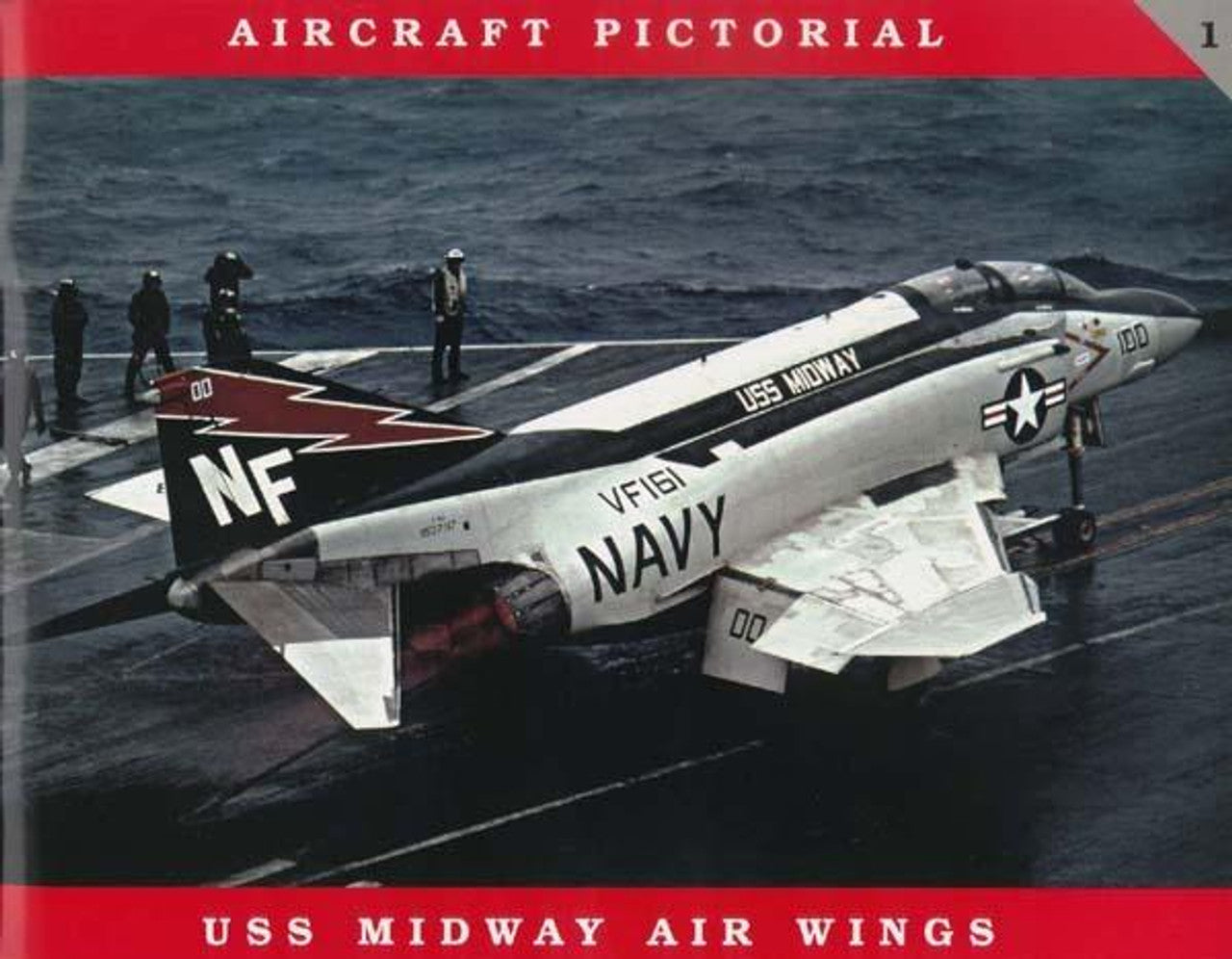 CWPA01 Classic Warship Publishing Aircraft Pictorial, USS Midway Air Wings Book.  NEW!
