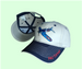 A two-tone embroidered hat with a Corsair aircraft design on the front and 'F4U CORSAIR' text on the brim.