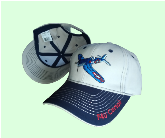 High Quality Embroidered F4U Corsair Hat