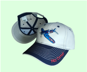 High Quality Embroidered F4U Corsair Hat