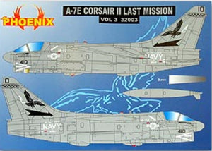 PHX32003 Phoenix Aviation Decals 1/32 Scale A-7E Corsair II Last Mission Vol.3.